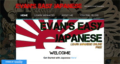 Desktop Screenshot of evanseasyjapanese.com